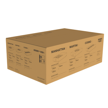 EcoSmart Fire - Manhattan 50 Beton-Feuertisch