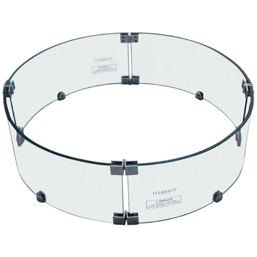 Elementi - feuerfester Windschutz rund Ø 76 cm