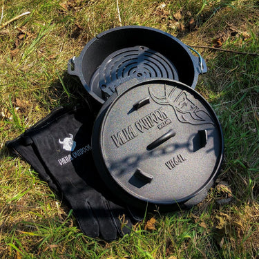 Dutch Oven 6.1L, ohne Füße - Valhal Outdoor