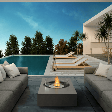 EcoSmart Fire - Martini 50 Beton-Feuertisch