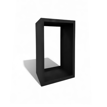 VIK – Woodbox (Holzlager) – Schwarz (matte Farbe)